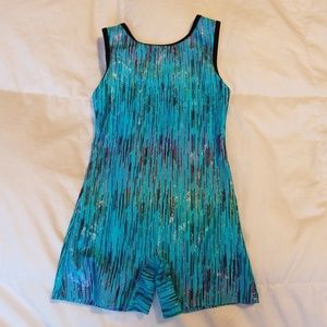 Girls dance or gym leotard